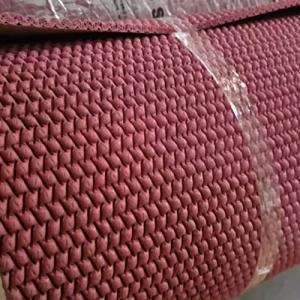 Rubber underlay with red color